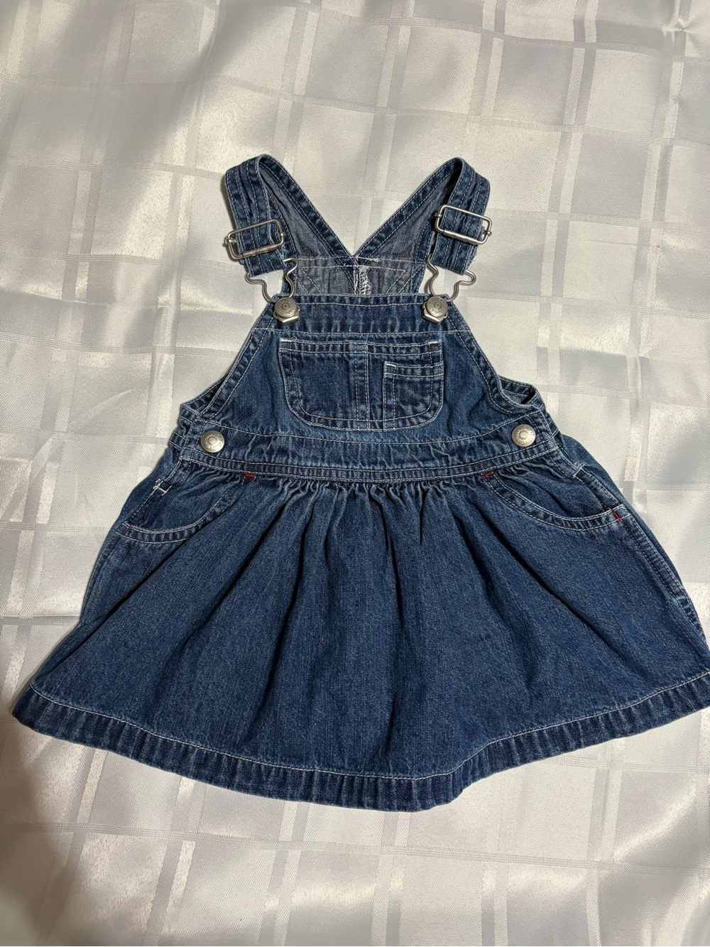 BABY GAP 3-6m denim dress